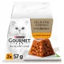 Mitrā kaķu barība Purina Nestlé Gourmet Revelations Gabaliņi želejā ar vistu 2 x 57 g, pieaugušiem kaķiem, olbaltumvielas 9%, mitrums 83%