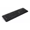 iBox OFFICE KIT II tastatūra, pele iekļauta, USB, QWERTY, angļu, melna