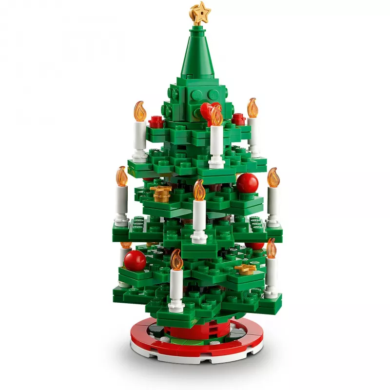 LEGO Ziemassvētku eglītes komplekts 40573 – sezonas dekoratīvais modelis, dekoratīva mini būve