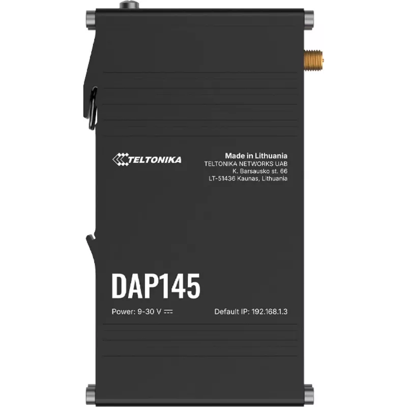 Piekļuves punkts TELTONIKA DAP145 Wi‑Fi 4 300 Mbit/s 2x antenas DIN sliede