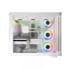 Datora korpuss Midi LC-Power Gaming 8001W Pro-Storm Light, ATX, melns