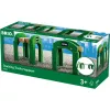 BRIO 33253 Dzelzceļa sliežu balsti (2 gab.)