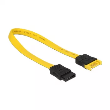 SATA kabelis DeLOCK 83949 0,2m SATA 7-pin dzeltens