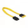 SATA kabelis DeLOCK 83949 0,2m SATA 7-pin dzeltens