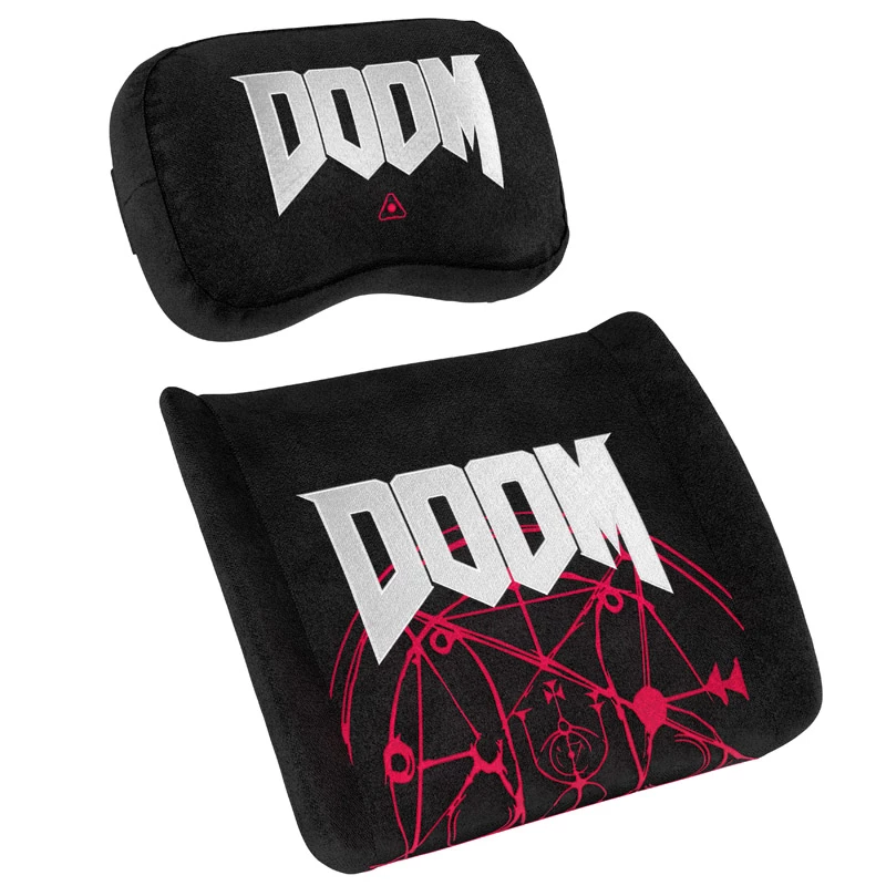 noblechairs Memory Foam Pillow Set - DOOM Edition