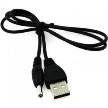 ALLNET USB_DC_5.5MM_1M universāls melns barošanas bloks un sprieguma pārveidotājs (USB_DC_5.5_90°_1m)