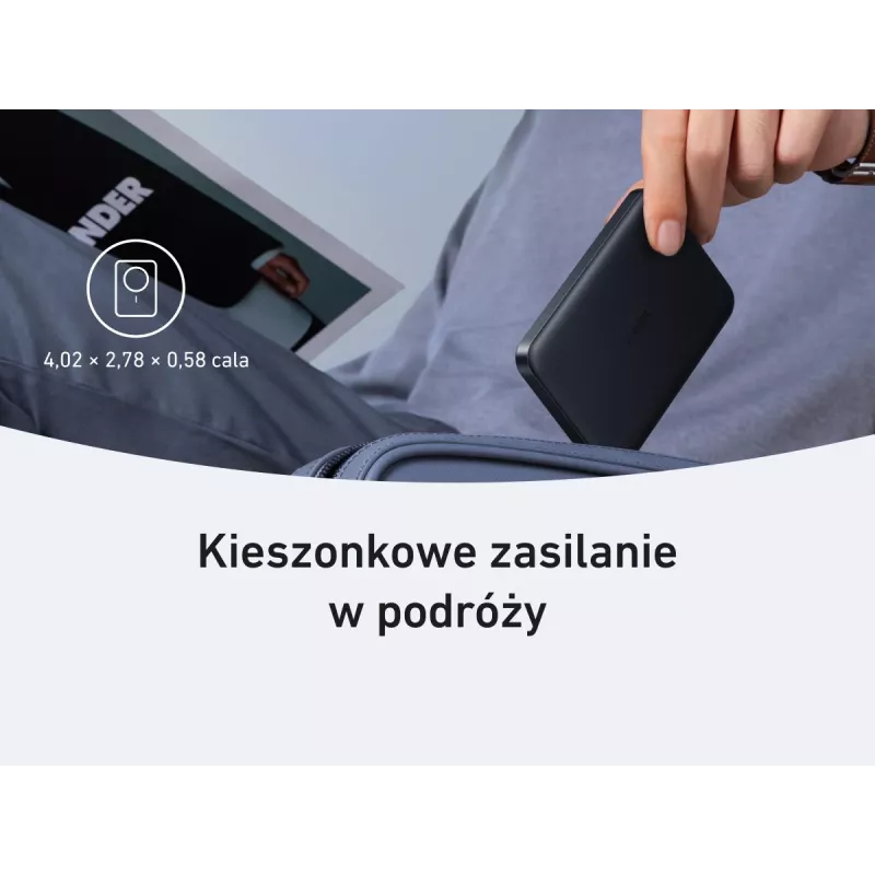 Pārnēsājama ārējā akumulatora banka Anker A1664H11 10000 mAh