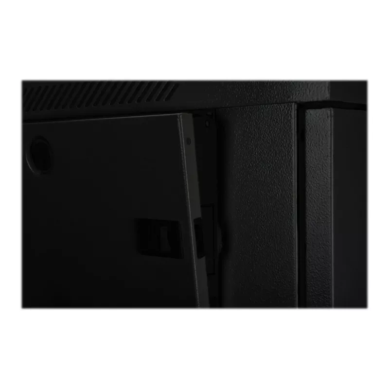 DIGITUS Dynamic Basic DN-19 16-U-EC-SW - skapis - tīkla skapis - piemērots montāžai pie sienas - RAL 9005 - 16U - 48.3 cm (19 inch)