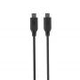 USB kabelis Silicon Power LK15CC 1m USB-C melns 0,48 Gbit/s
