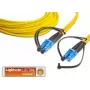 Lightwin High Quality Duplex LWL komutācijas kabelis, SM, LC - LC LWL komutācijas kabelis (LDP-09 LC-LC 0.25)