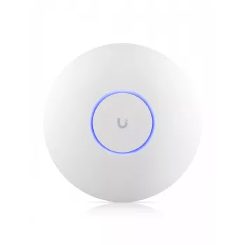 Piekļuves punkts UBIQUITI U7 Pro — trīsjoslu Wi‑Fi 6 (2.4/5/6 GHz), 5400 Mbit/s, MU‑MIMO, PoE, griestu/sienas stiprinājums