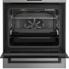Brīvi stāvoša gāzes-elektriskā plīts BEKO FBM62330GXTN 60 cm, 4 degļu gāzes plīts virsma, 72 L elektriskā cepeškrāsns, energoefektivitātes klase A