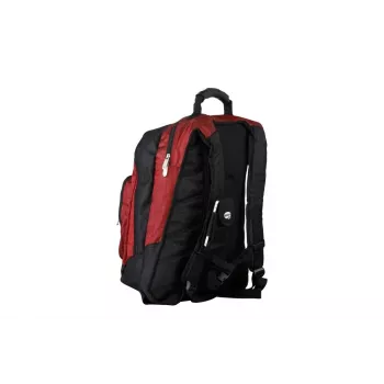 Addison 311015 piezīmjdatora soma 39,6 cm (15,6 inch) Mugursoma Melna, Bordo