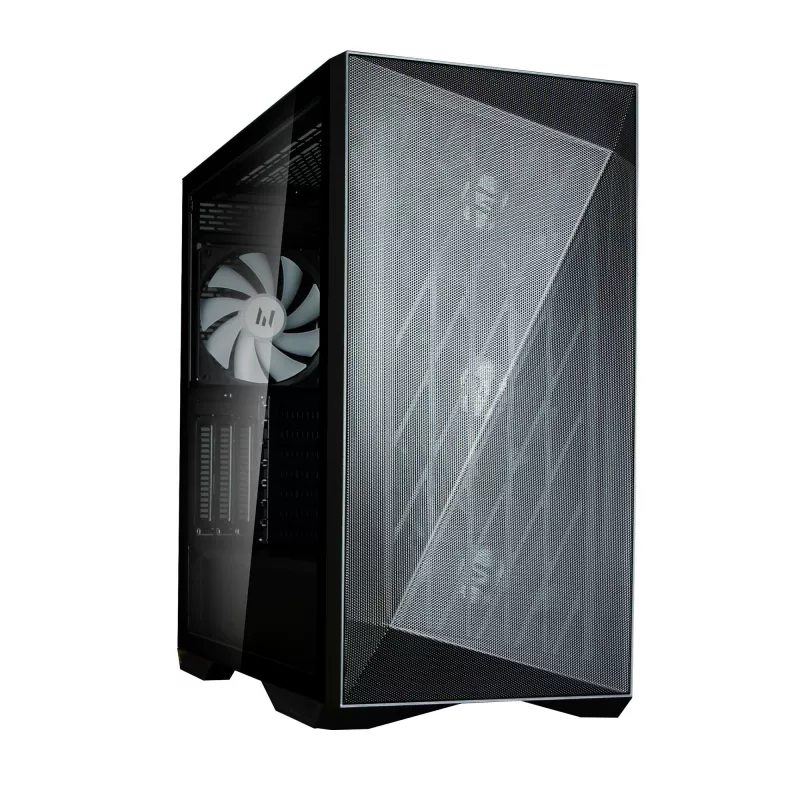 Zalman Z9 Iceberg MS Black ATX Mid Tower PC korpuss ar 4x 140 mm ARGB ventilatoriem - Midi/Mini Tower - ATX