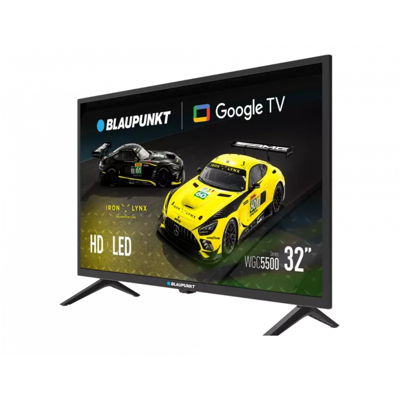 Blaupunkt LED televizors | 32WGC5500S | 32 | Viedais televizors | Google TV | HD | Melns
