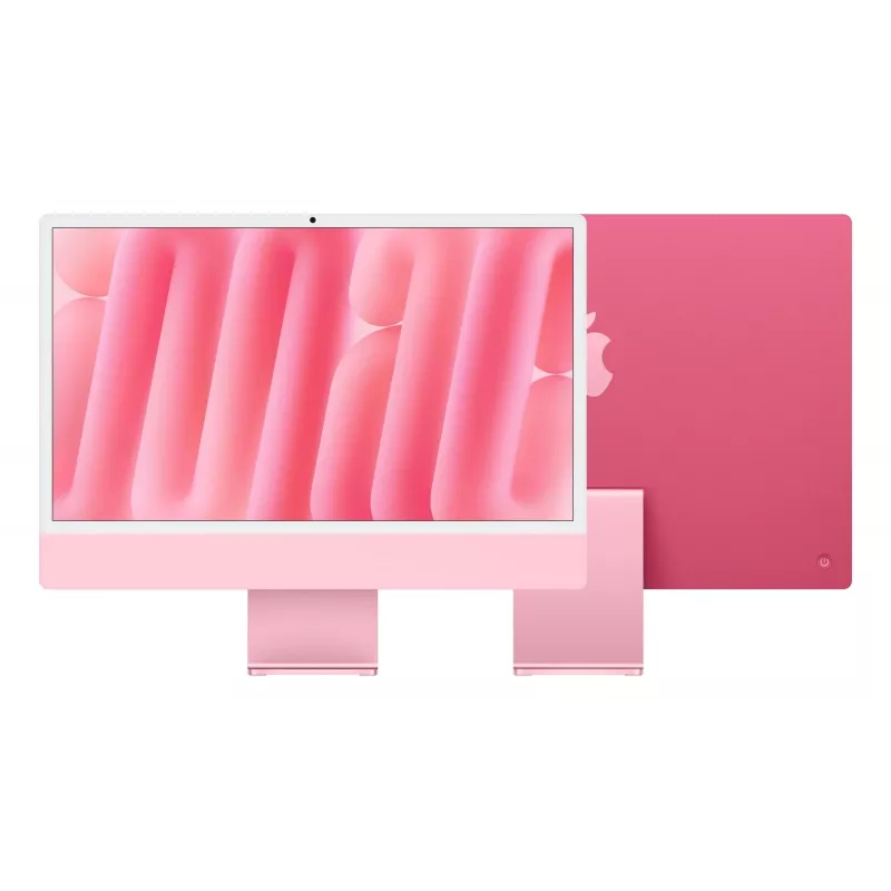 iMac 24 collas: M4 10/10, 24GB, 512GB SSD - Rozā