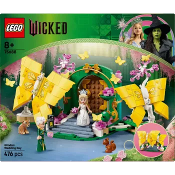 LEGO būvkomplekts Wicked 75688 Glindanas kāzu diena — tematisks komplekts, modelis 75688