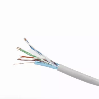 Tīkla kabelis GEMBIRD CAT5e F/UTP (FTP) 100 m, 24 AWG, pelēks