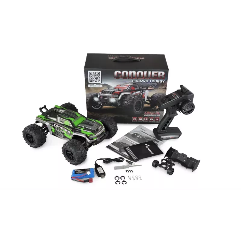 Amewi 22604 tālvadāms RC modelis Truggy elektromotors 1:16 (22604)