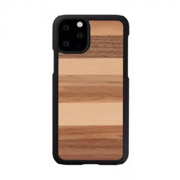 Viedtālruņa maciņš man and wood iPhone 11 Pro — melnas smilts krāsa, aizsargapvalks