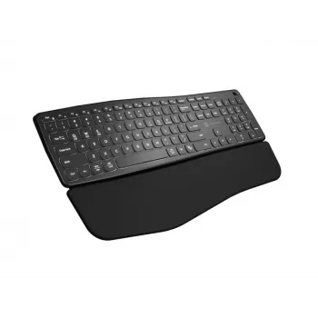 NATEC PORIFERA tastatūra Mājai/Birojam Bluetooth QWERTY US International Melna