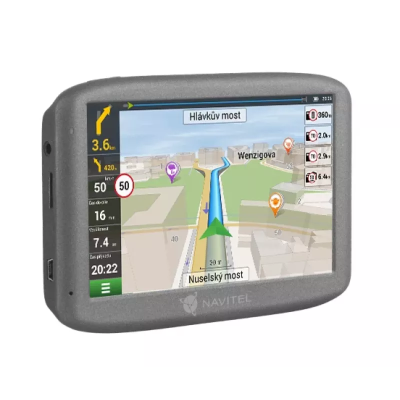 Navitel E501 Navigator 12.7 cm (5 collas) TFT Skārienekrāns Pelēks