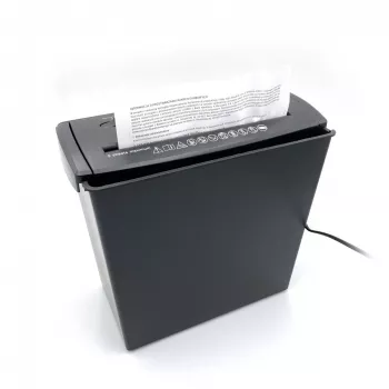 SHREDDER - Dokumentu smalcinātājs. Griež papīru, foliju, CD/DVD diskus, kredītkartes. (MT215)
