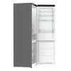 Ledusskapis ar saldētavu Gorenje NRB620E61X4WFE, brīvstāvošs, nerūsējošais tērauds, kopējā ietilpība 413 L, saldētava apakšā 130 L, NoFrost, LED displejs