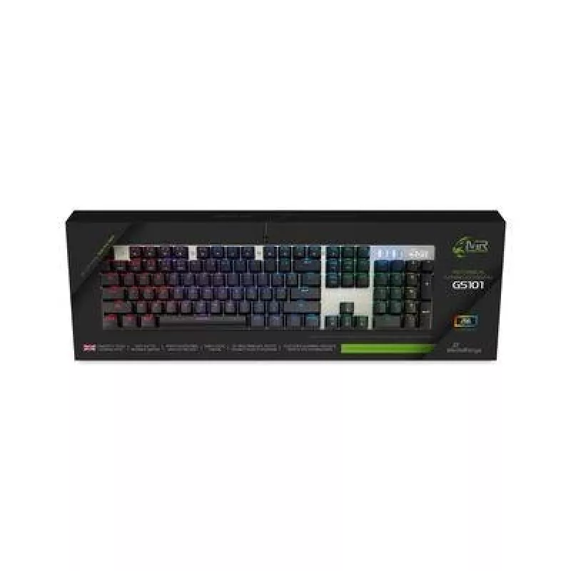Klaviatūra GS101 MELNA/SUDRABA/MRGS101-UK Mediarange