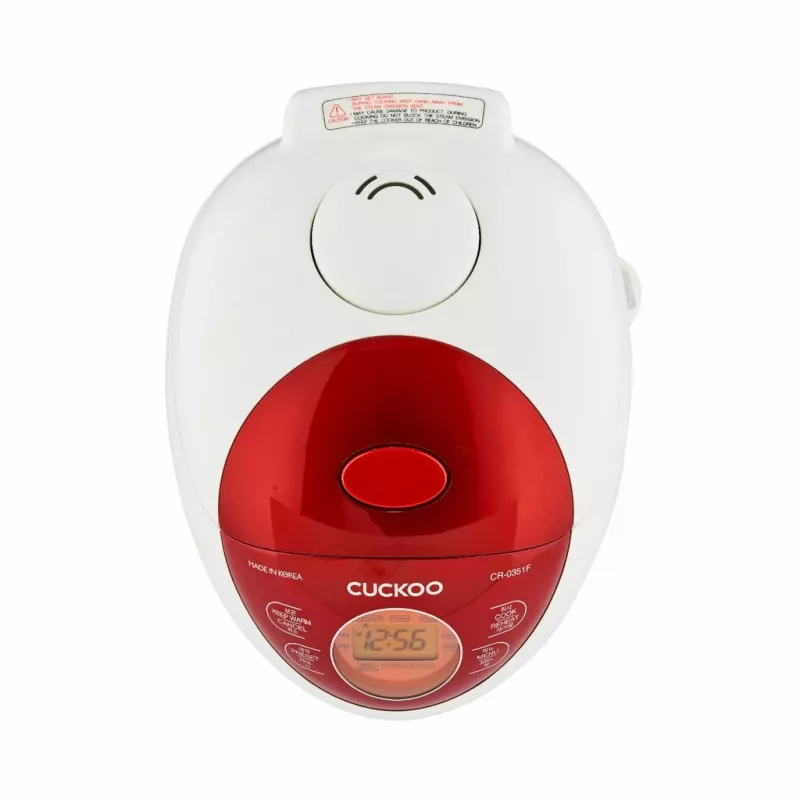 Cuckoo CR-0351F RED rīsu vārāmais katls 0,54 L 425 W Sarkans, Balts