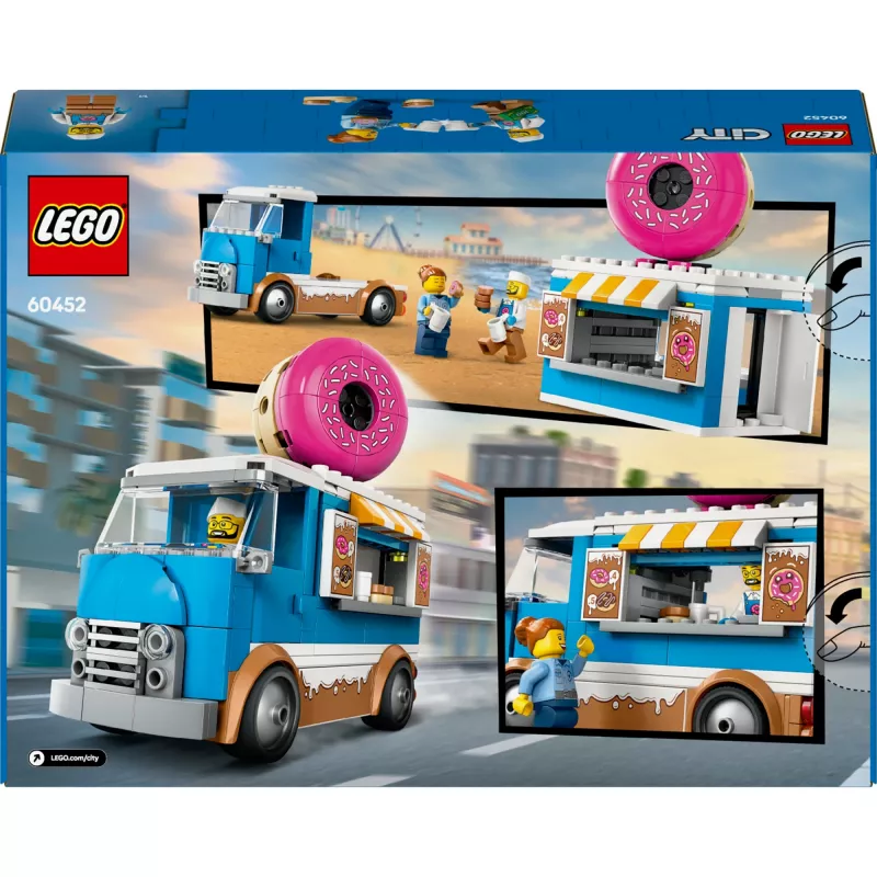 LEGO CITY 60452 Donut kravas automašīna