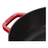 Staub cepešpanna Chistera 28cm apaļa ķiršu sarkana 40511-474-0 405114740 (40511-474-0)