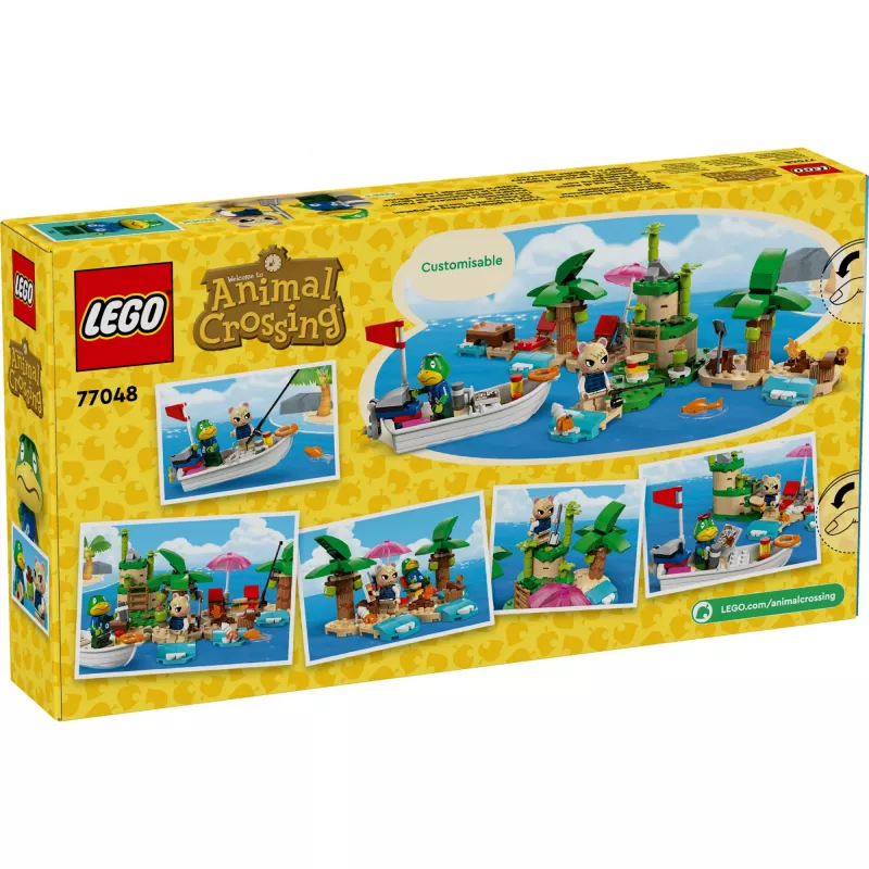 LEGO konstruktors 77048 Animal Crossing laivas tūre ar Kapteiņa salu
