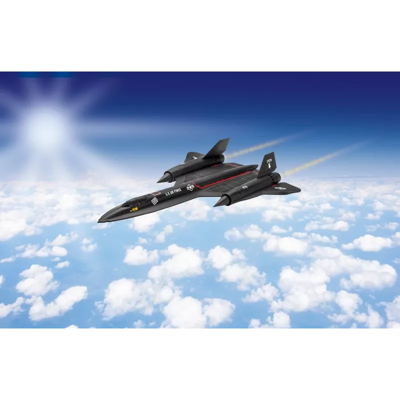 Revell 1/110 mēroga Lockheed SR-71 Black Bird Easy Click modeļa komplekts