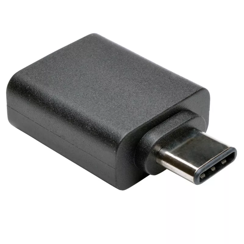 Eaton Tripp Lite Series USB 3.1 Gen 1.5 Adapter USB-C uz USB Type A M/F 5 Gbps planšetdatoram viedtālrunim - USB adapteris - USB Type A (W) uz 24 kontaktu USB-C (M) - USB 3.1 - Melns (U428-000-F)