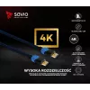 Savio GCL-02 HDMI kabelis 1,8 m HDMI Type A (standarta) Melns,Zils