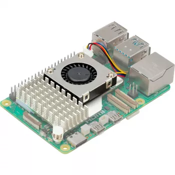 Raspberry Pi 5 aksesuārs - Aktīvais dzesētājs, ventilators Raspberry Pi 5 (RPI5-ACOOL)
