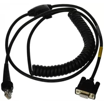 Seriālais kabelis Honeywell CBL-020-300-C00-02 Melns 3 m DB-9