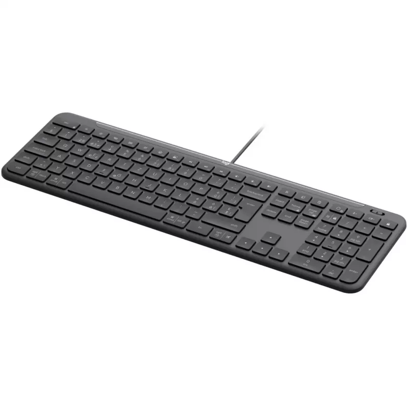 LOGITECH Signature Slim K620 vadu tastatūra biznesam - GRAPHITE - US INT'L - USB - N/A - INTNL-973 - USB-C
