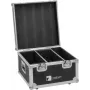 Flightcase Roadinger 2x LED CLS-18 QCL RGB/WW gaismām – aizsargājošs transporta futrālis