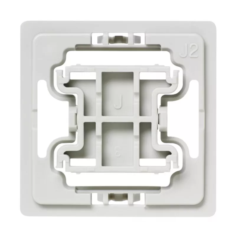Iebūvēts dimmers un slēdzis Homematic IP EQ3-ADA-J2 — Balts, 55×55×20 mm
