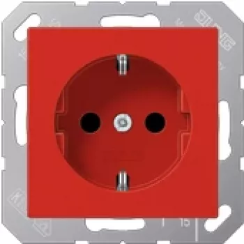 Jung SCHUKO kontaktligzda 16A 250V ar pieskāriena aizsardzību A 1520 BF KI RT (A1520BFKIRT)