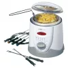 Clatronic FFR 2916 Viena 1 L Brīvi stāvoša 900 W Fritēze Pelēka, Balta