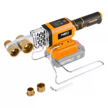 Cauruļu metināšanas iekārta NEO tools Energy+ 18V — bezvada cauruļu metinātājs, modelis 04-622