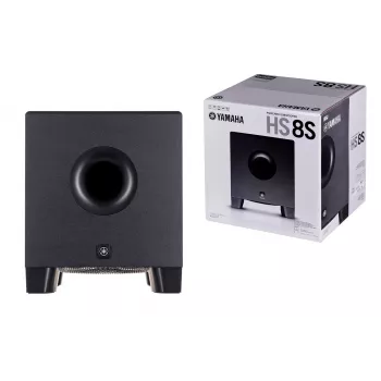 Yamaha HS8S zemfrekvences skaļrunis Melns 150 W