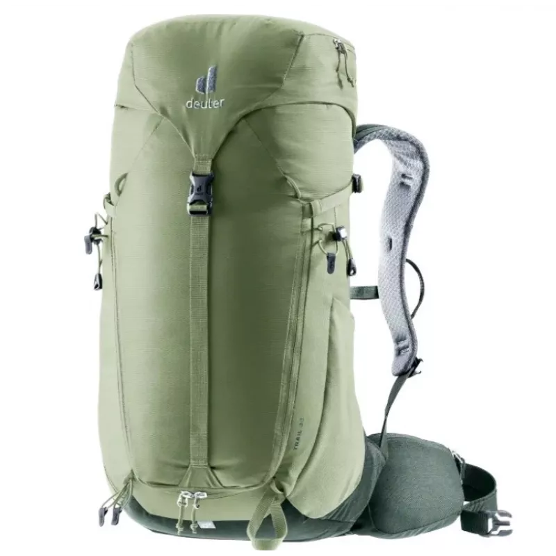 Mugursoma DEUTER Trail 30 I — 30 L pārgājienu dienas mugursoma, birzs/efeu