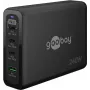 Wentronic goobay vairāku pieslēgvietu ātrais lādētājs USB-C PD GaN 240 W (65885)