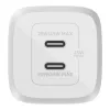 Belkin WCH011vfWH klēpjdatora, viedtālruņa, planšetdatora balts maiņstrāvas ātrās uzlādes lādētājs iekštelpām