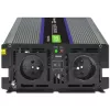 Jaudas pārveidotājs QOLTEC Monolith 3000 MS Wave, 12V→230V, 1500/3000W, ar USB