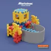 Rotaļu konstruktors Marioinex Mini Waffle Constructor — 141 gab., daudzkrāsains, no 5 gadu vecuma